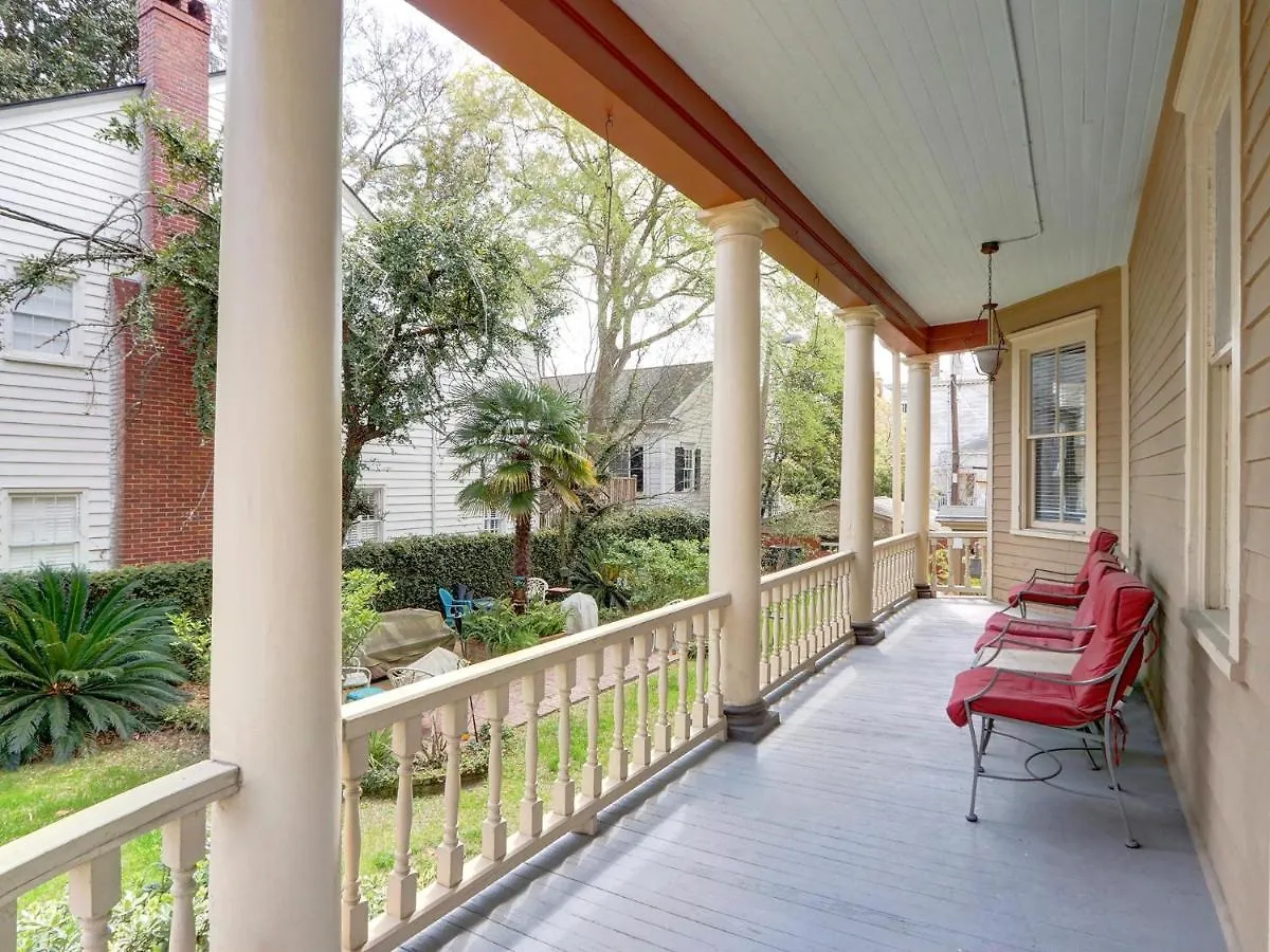 Villa Parlor On Park à Savannah Hébergement de vacances
